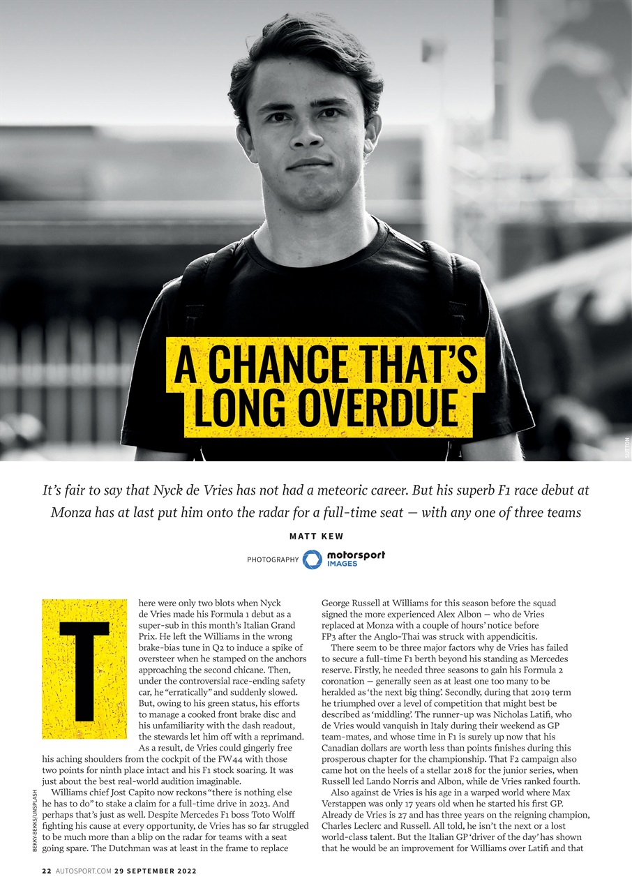 Autosport Preview Pages