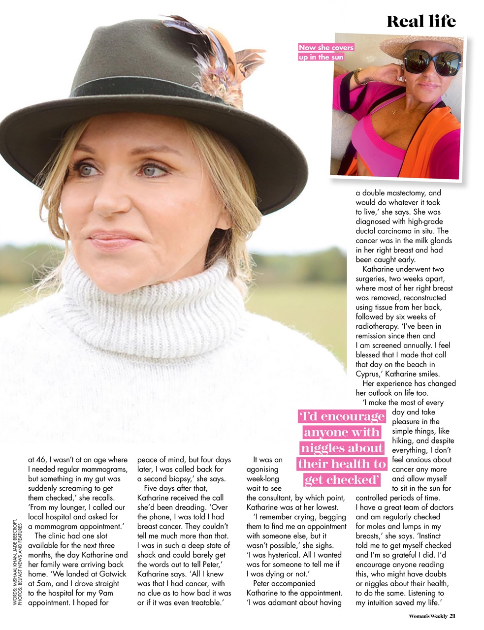 Woman's Weekly Preview Pages