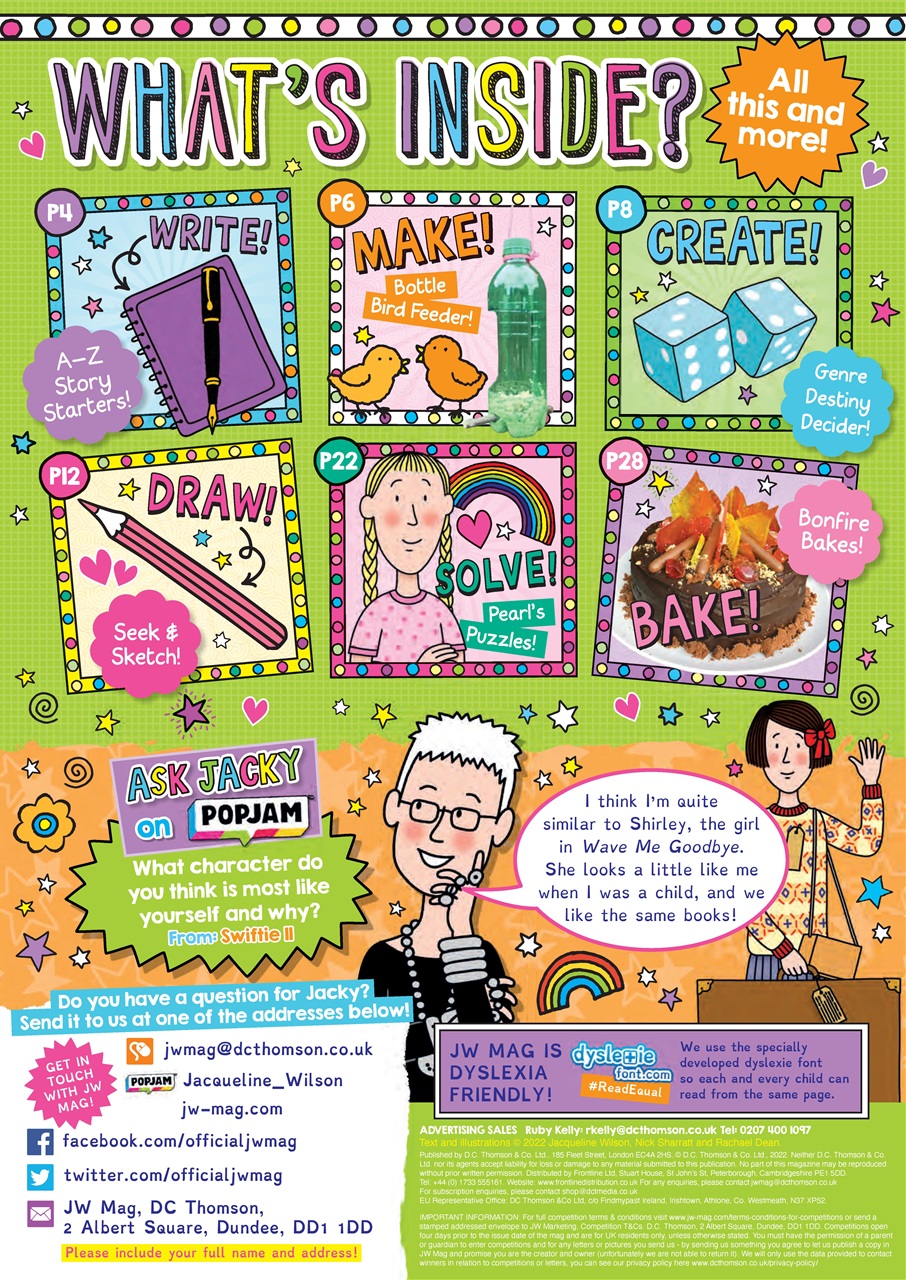 Jacqueline Wilson Preview Pages