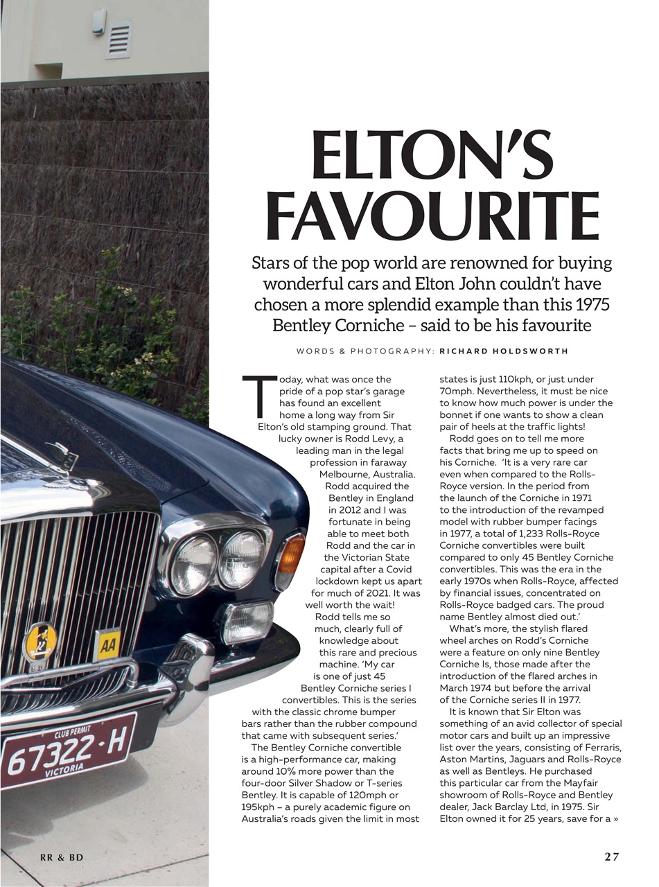 Rolls-Royce & Bentley Driver Preview Pages