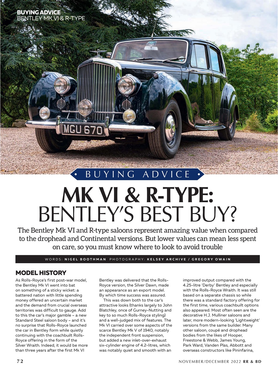 Rolls-Royce & Bentley Driver Preview Pages