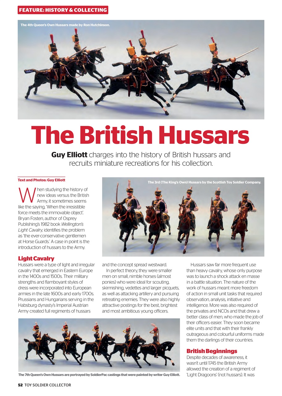 Toy Soldier Collector and Historical Figures Preview Pages