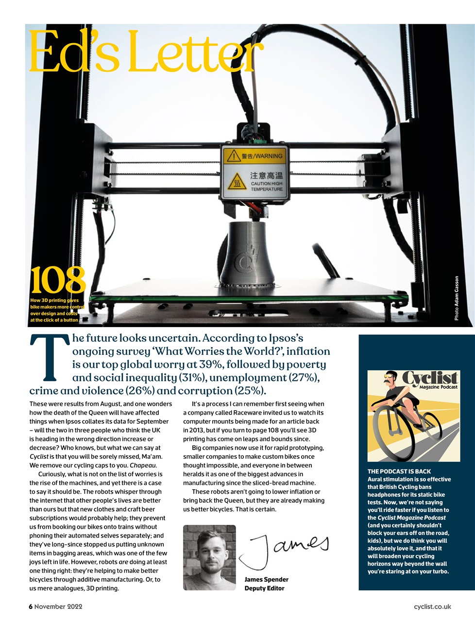 Cyclist Preview Pages
