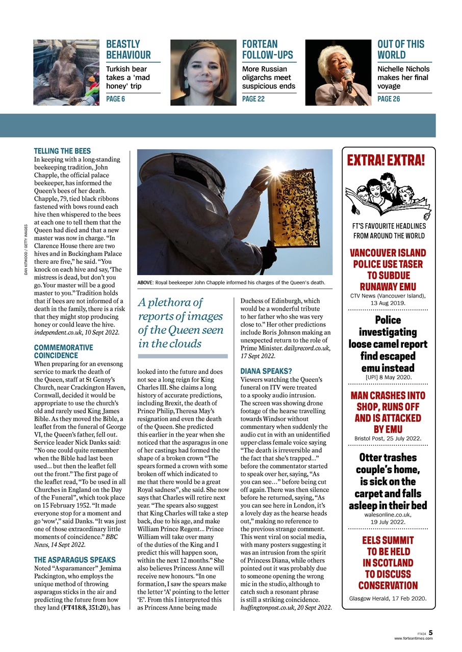 Fortean Times Preview Pages