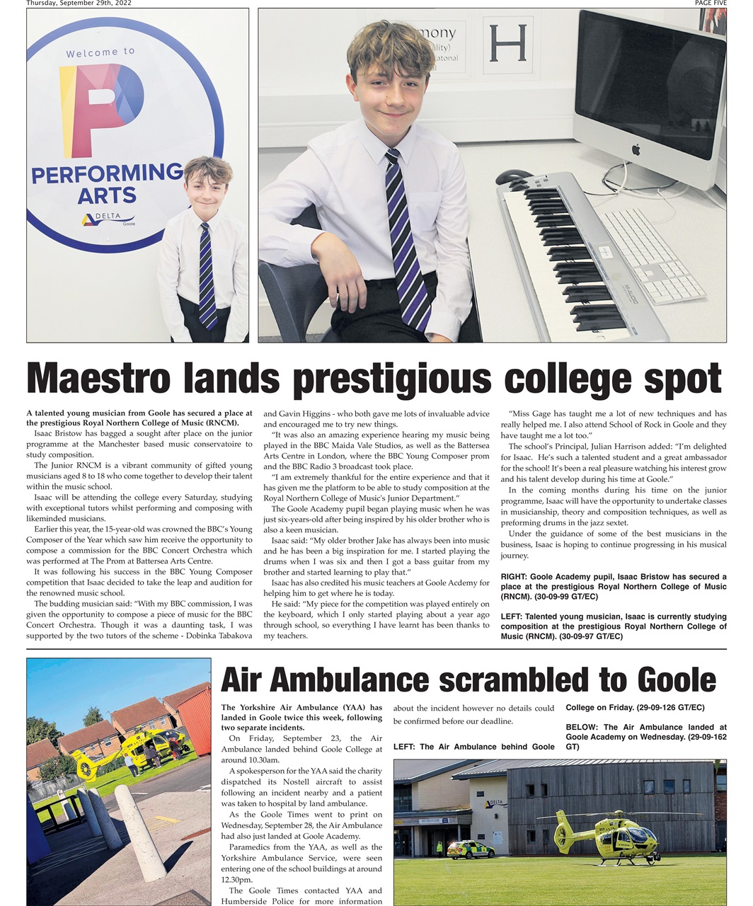 Goole Times Preview Pages