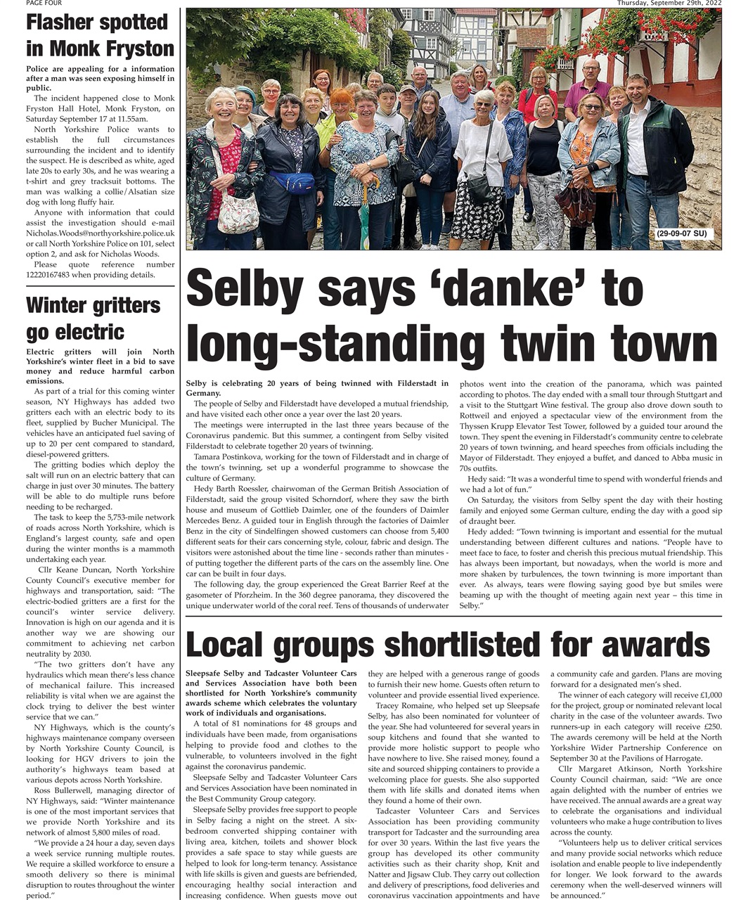 Selby Times Preview Pages