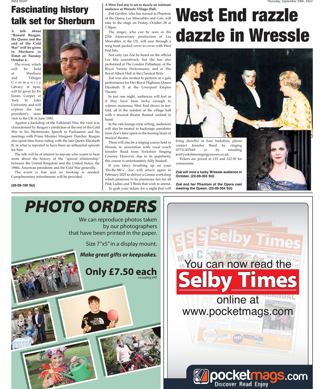 Selby Times Preview Pages