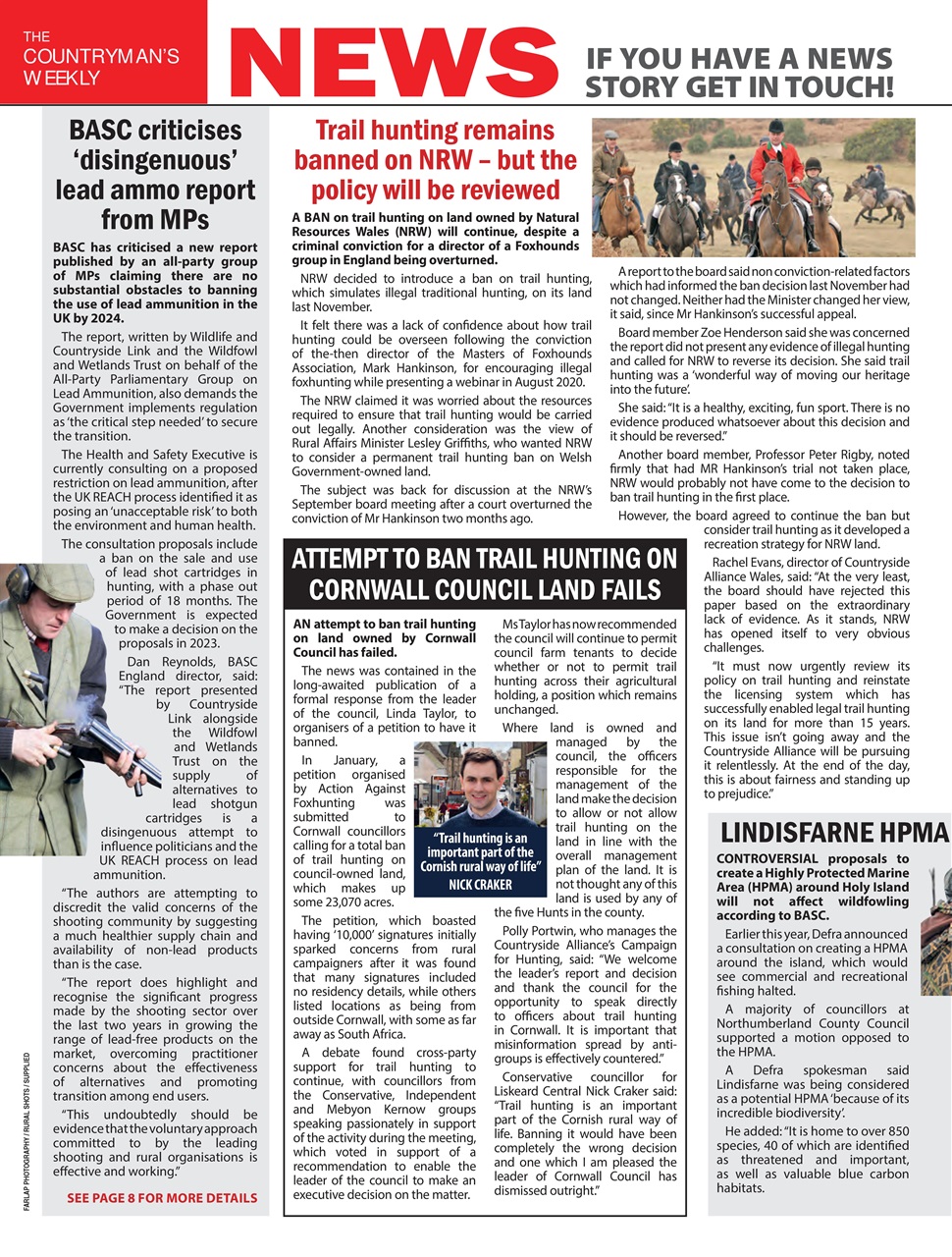 Countryman's Weekly Preview Pages