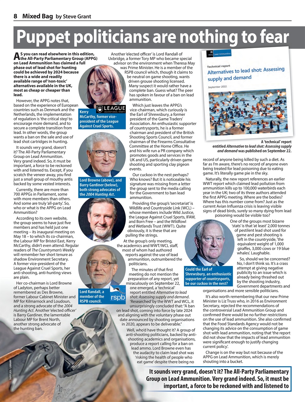 Countryman's Weekly Preview Pages