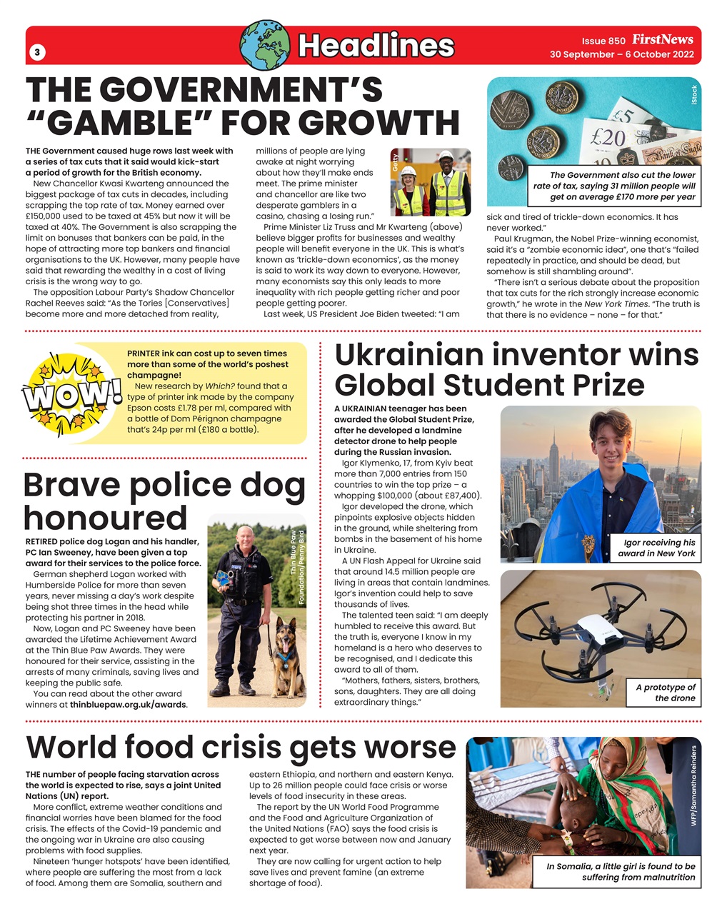 First News Preview Pages