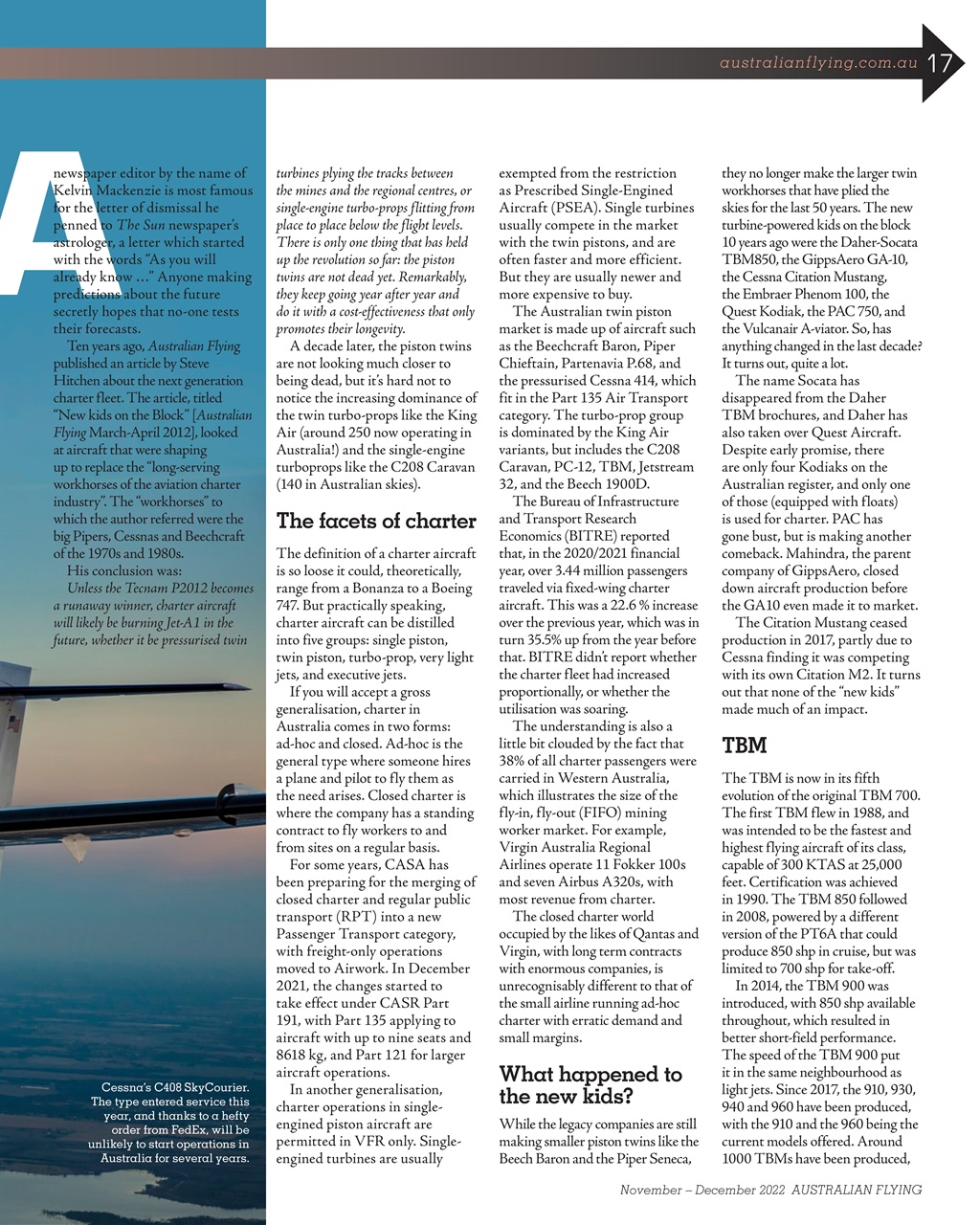 Australian Flying Preview Pages
