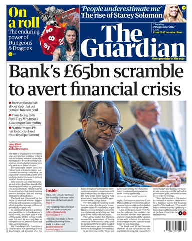 The Guardian Newspaper issue Thursday, September 29, 2022