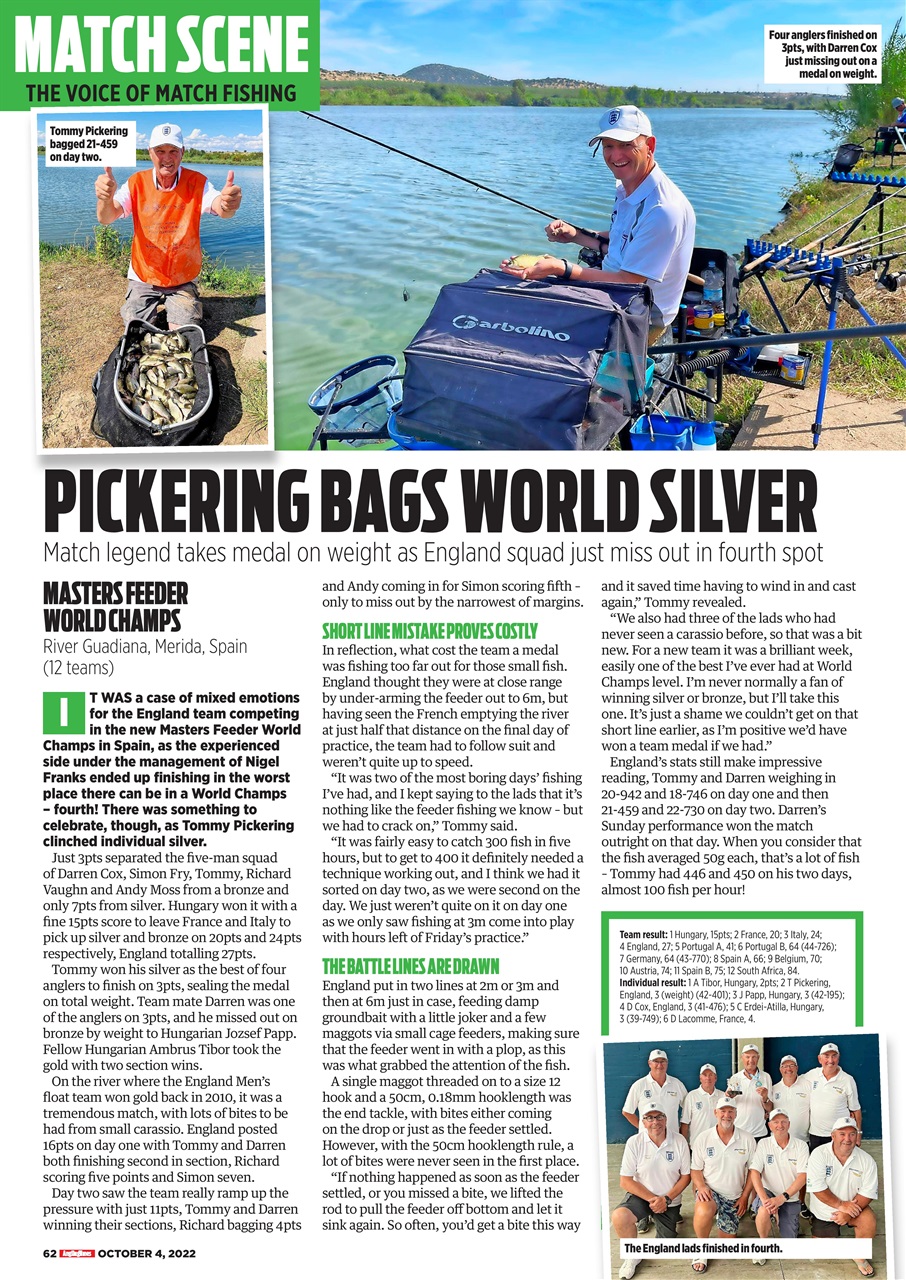 Angling Times Preview Pages