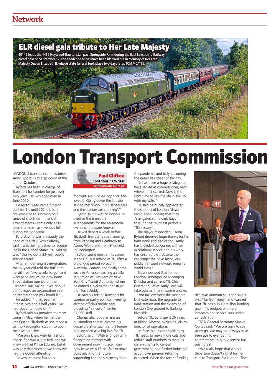 Rail Preview Pages