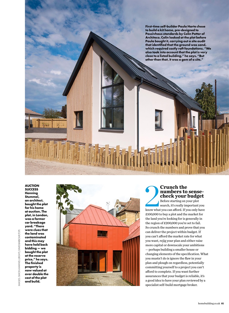 Homebuilding & Renovating Magazine Preview Pages
