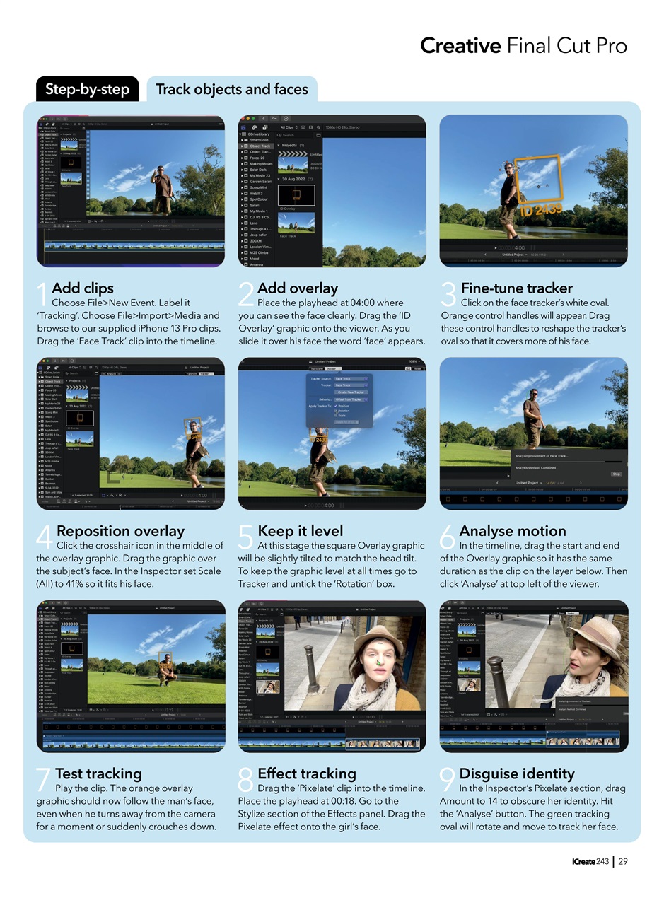 iCreate Preview Pages