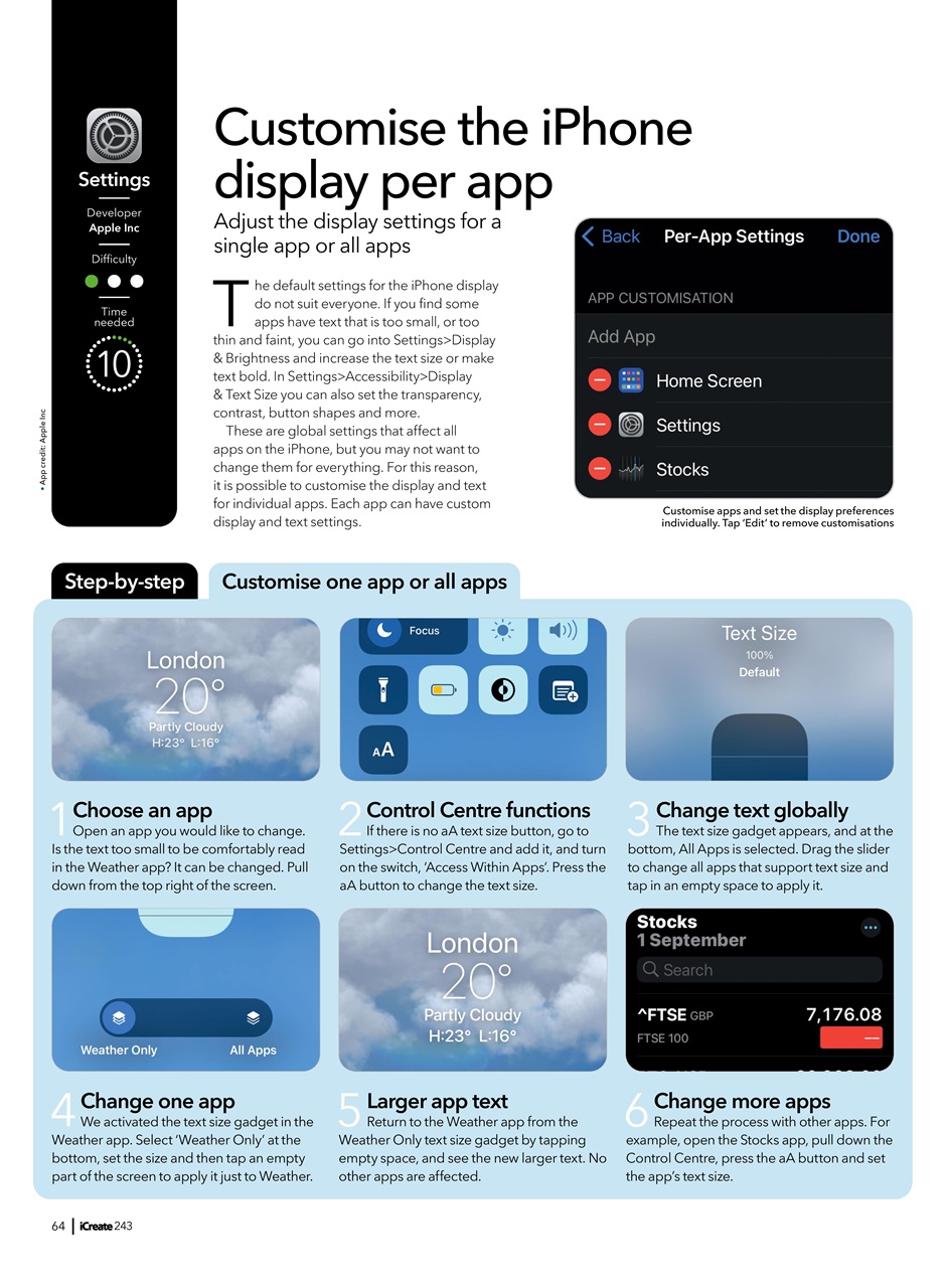 iCreate Preview Pages