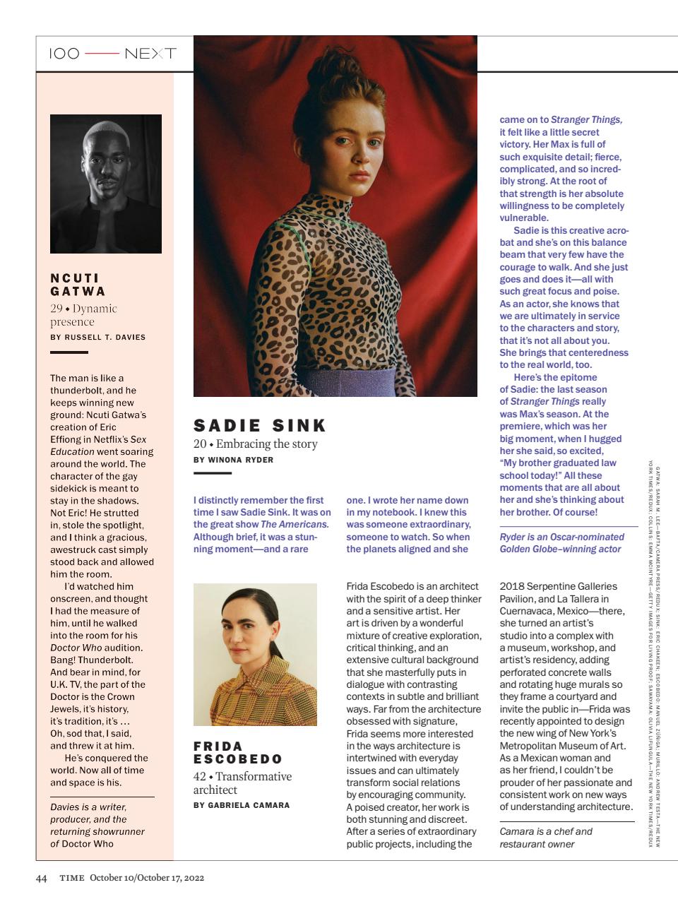 TIME Magazine Europe Preview Pages