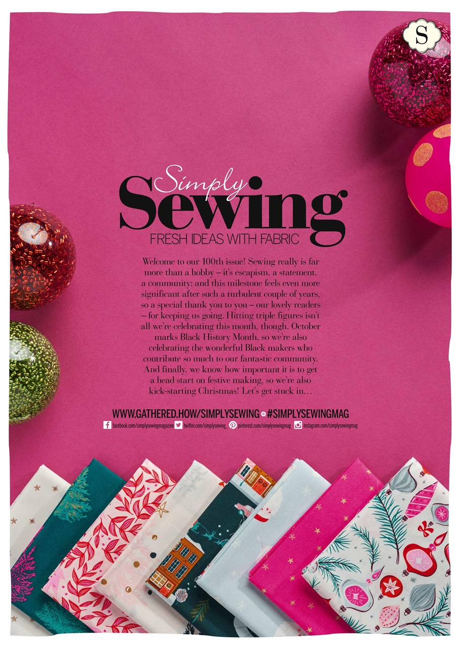 Simply Sewing Preview Pages