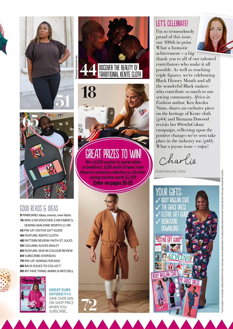 Simply Sewing Preview Pages