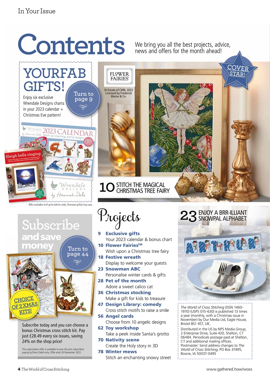 The World of Cross Stitching Preview Pages