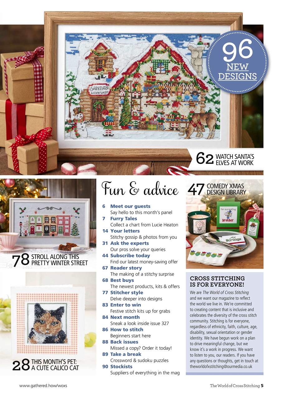 The World of Cross Stitching Preview Pages