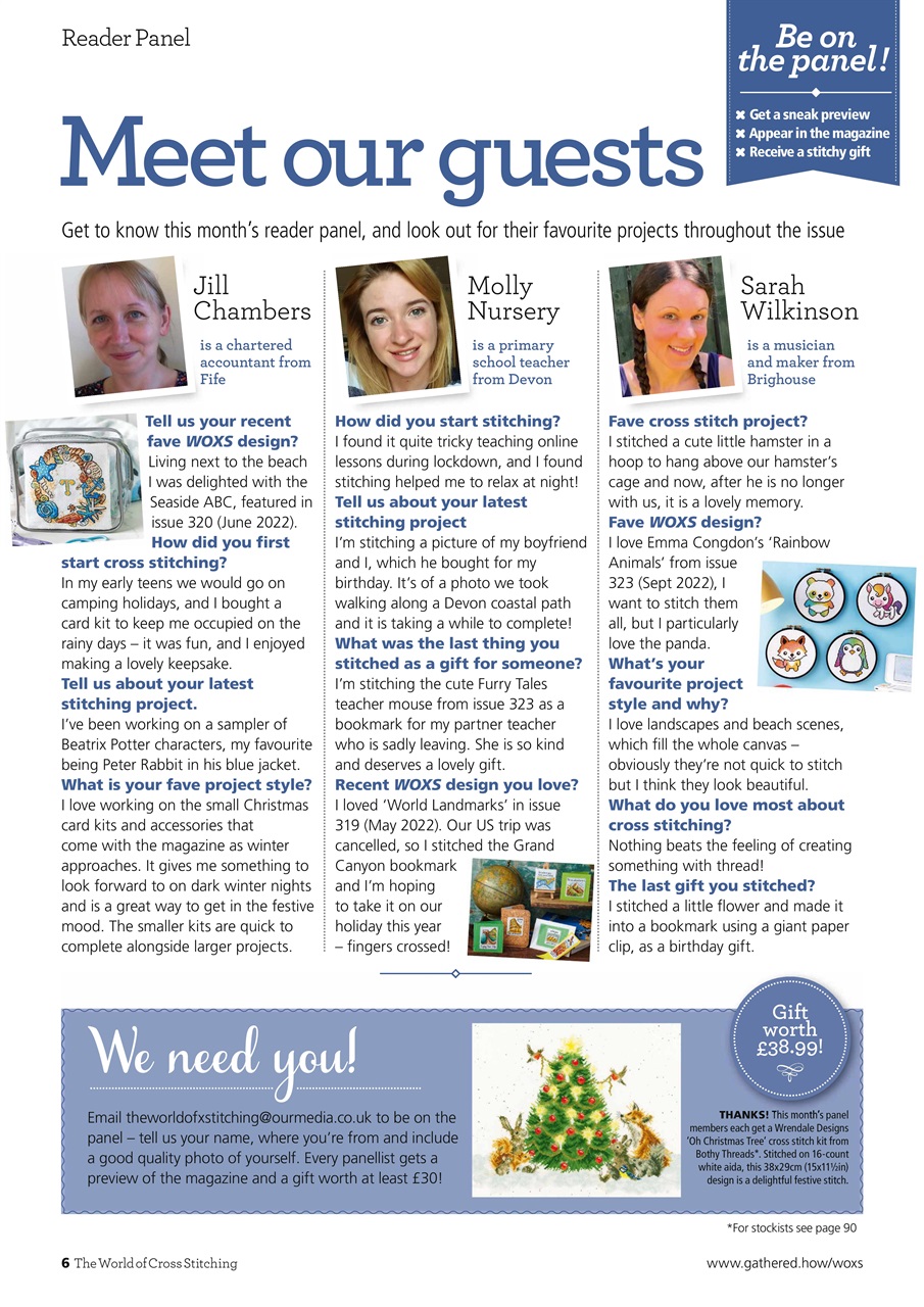 The World of Cross Stitching Preview Pages