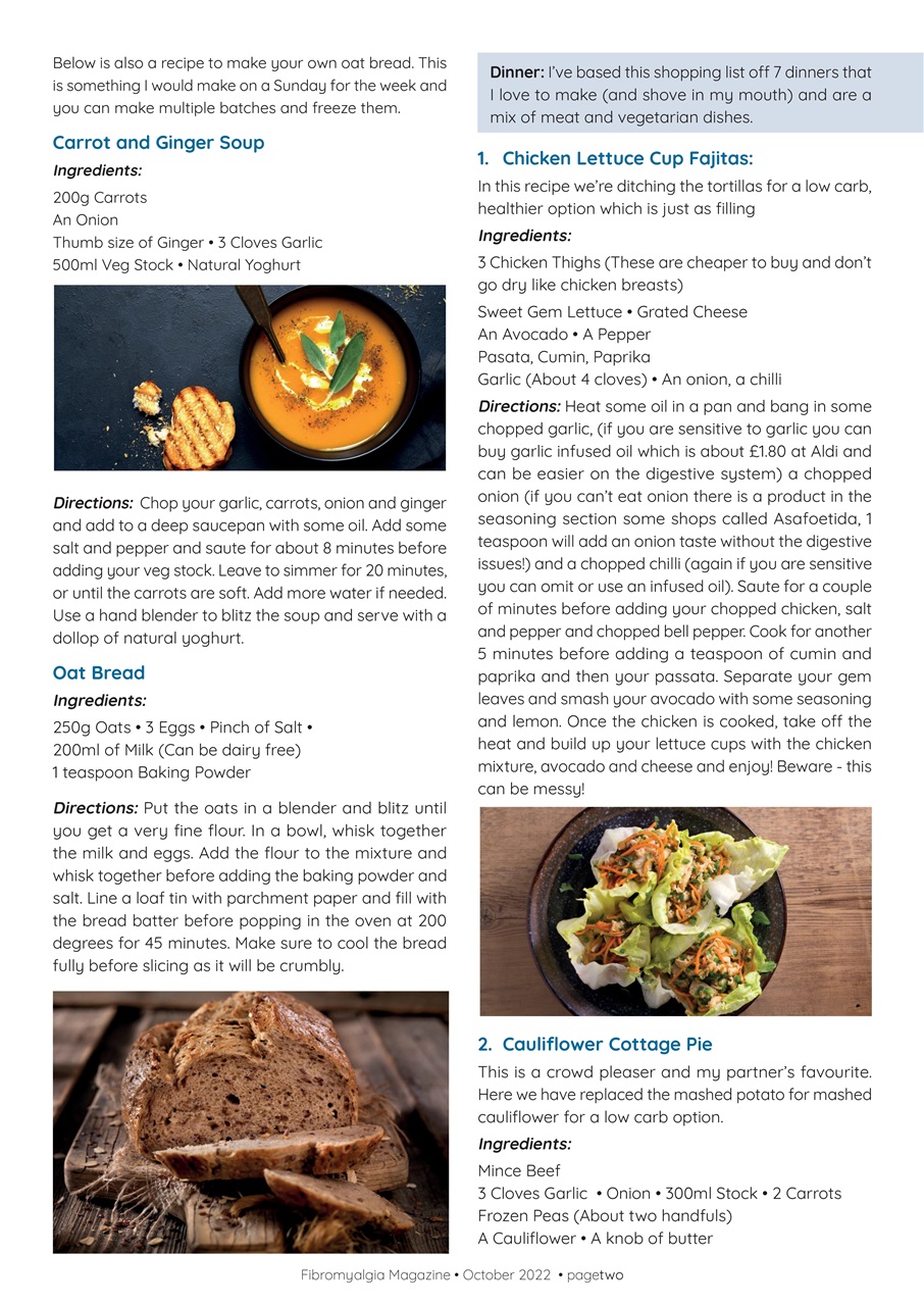 Fibromyalgia Magazine Preview Pages