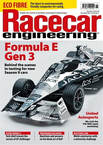 Racecar Engineering issue November 2022