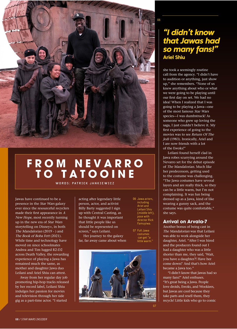 Star Wars Insider Preview Pages
