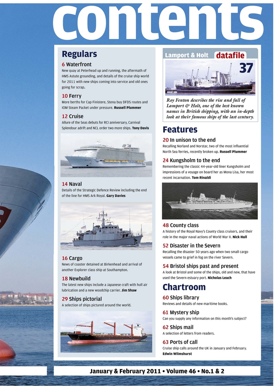 Ships Monthly Preview Pages