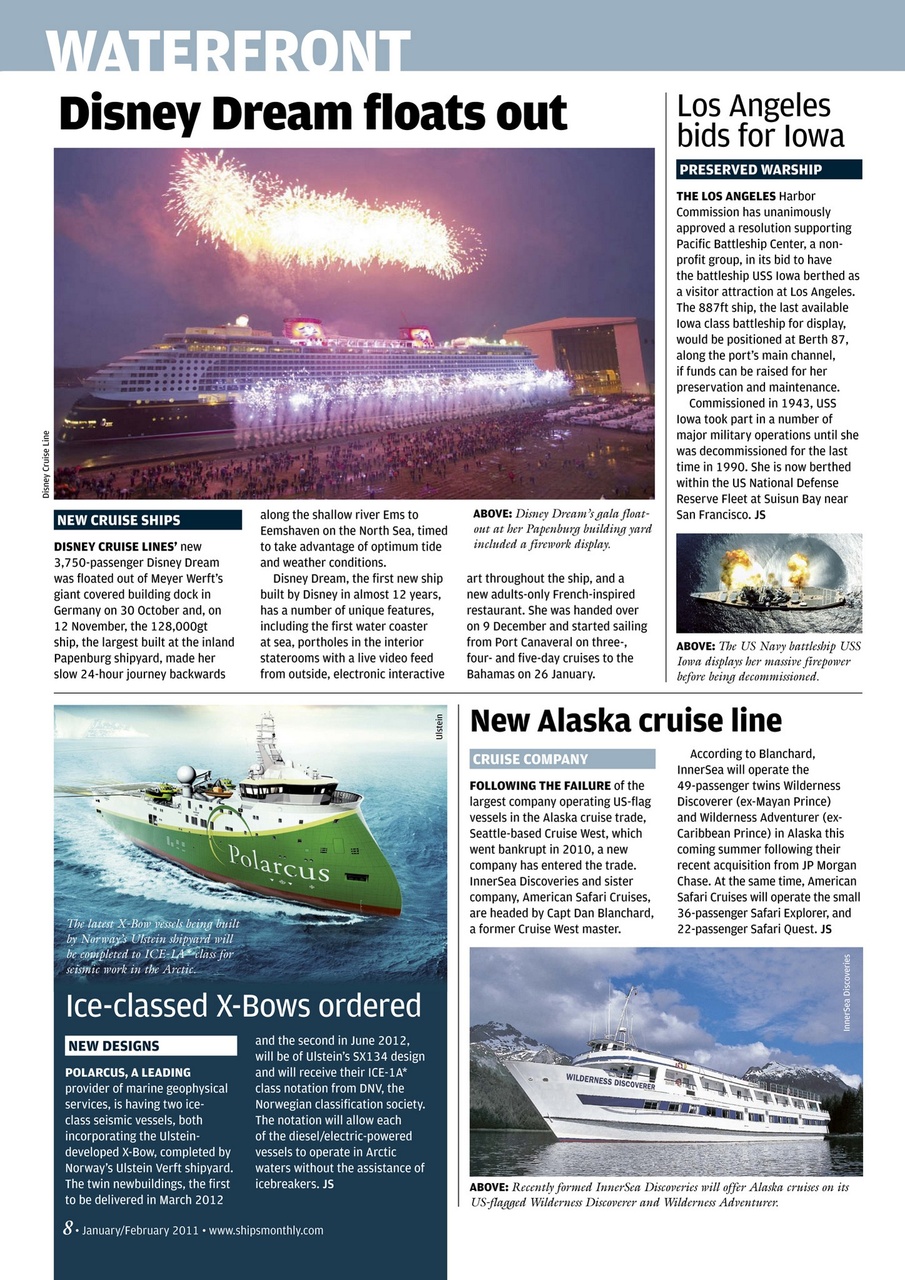 Ships Monthly Preview Pages