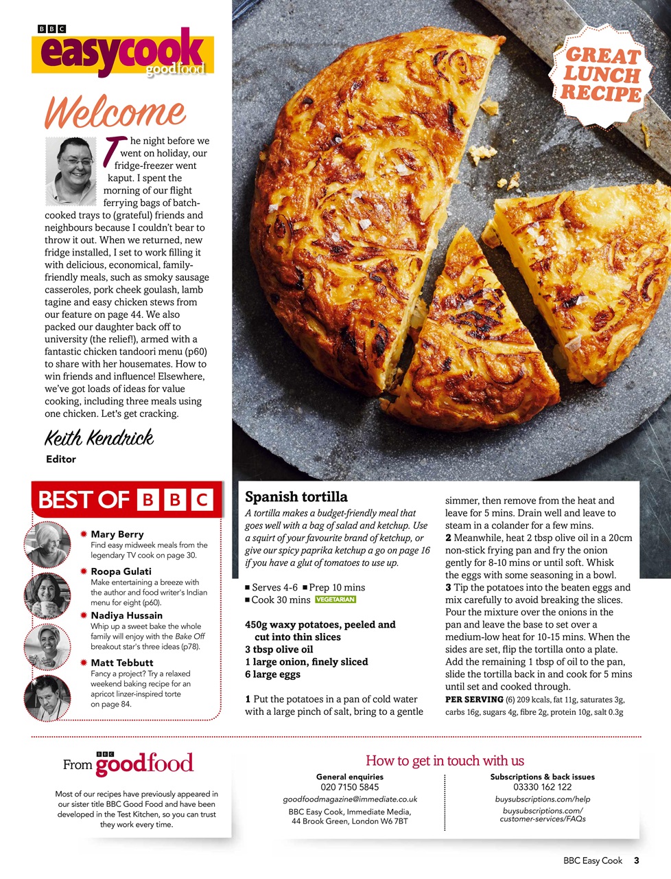 Easy Cook Magazine Preview Pages