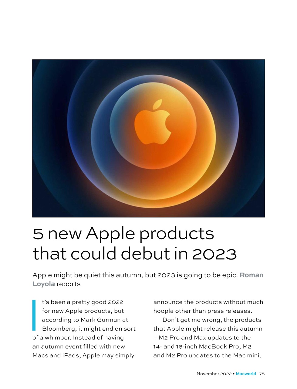 Macworld Preview Pages