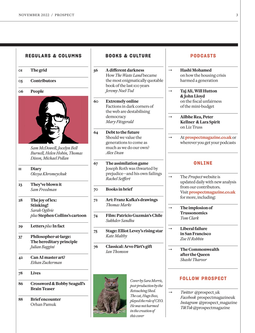 Prospect Magazine Preview Pages