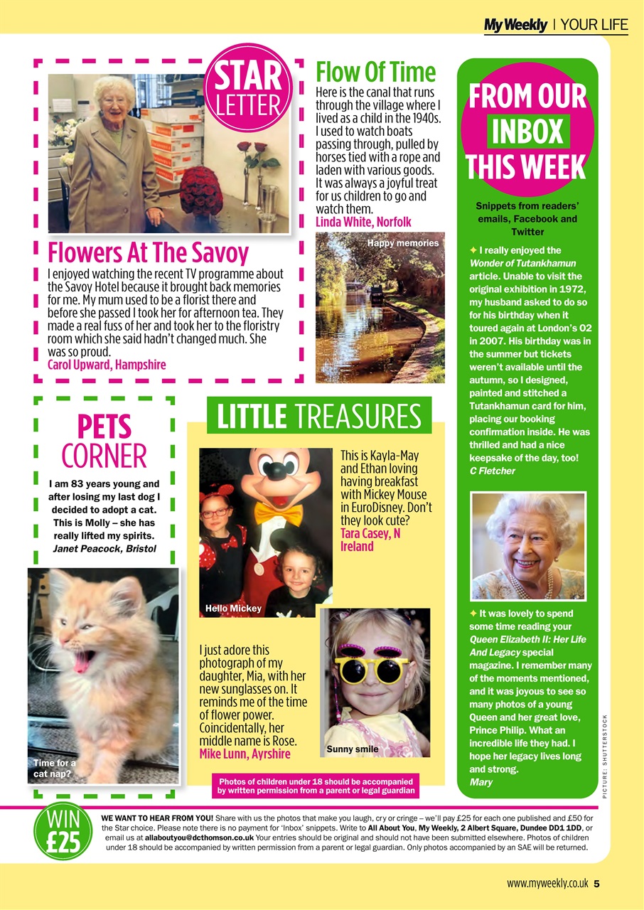 My Weekly Preview Pages