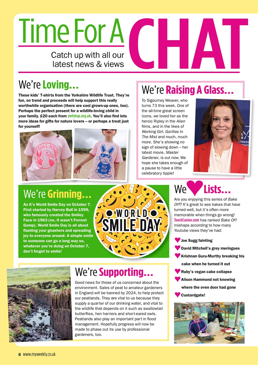 My Weekly Preview Pages