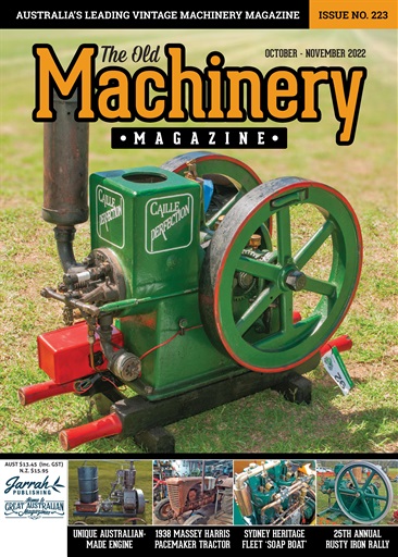 The Old Machinery Magazine issue 