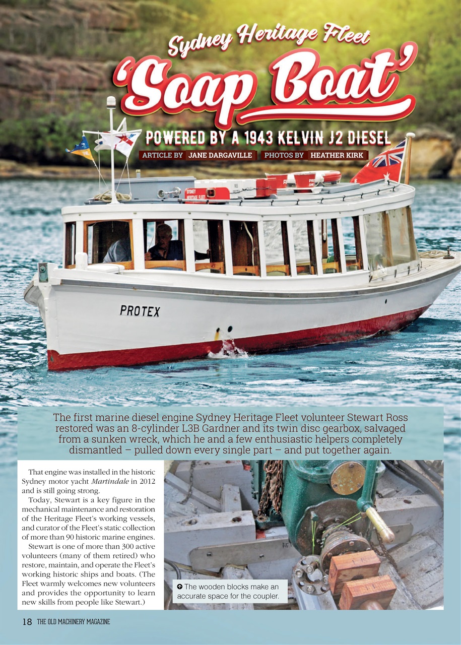 The Old Machinery Magazine Preview Pages