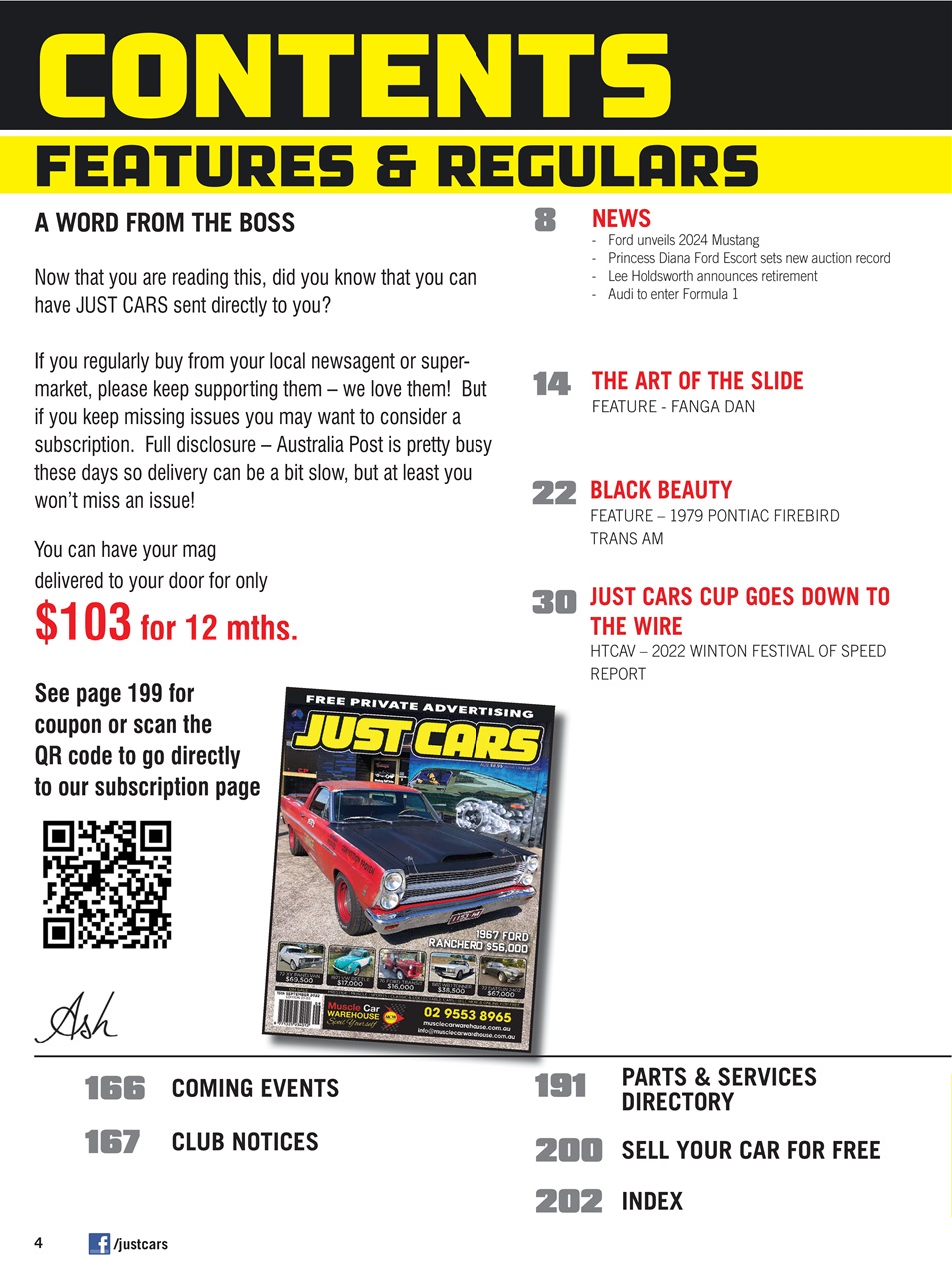 JUST CARS Preview Pages