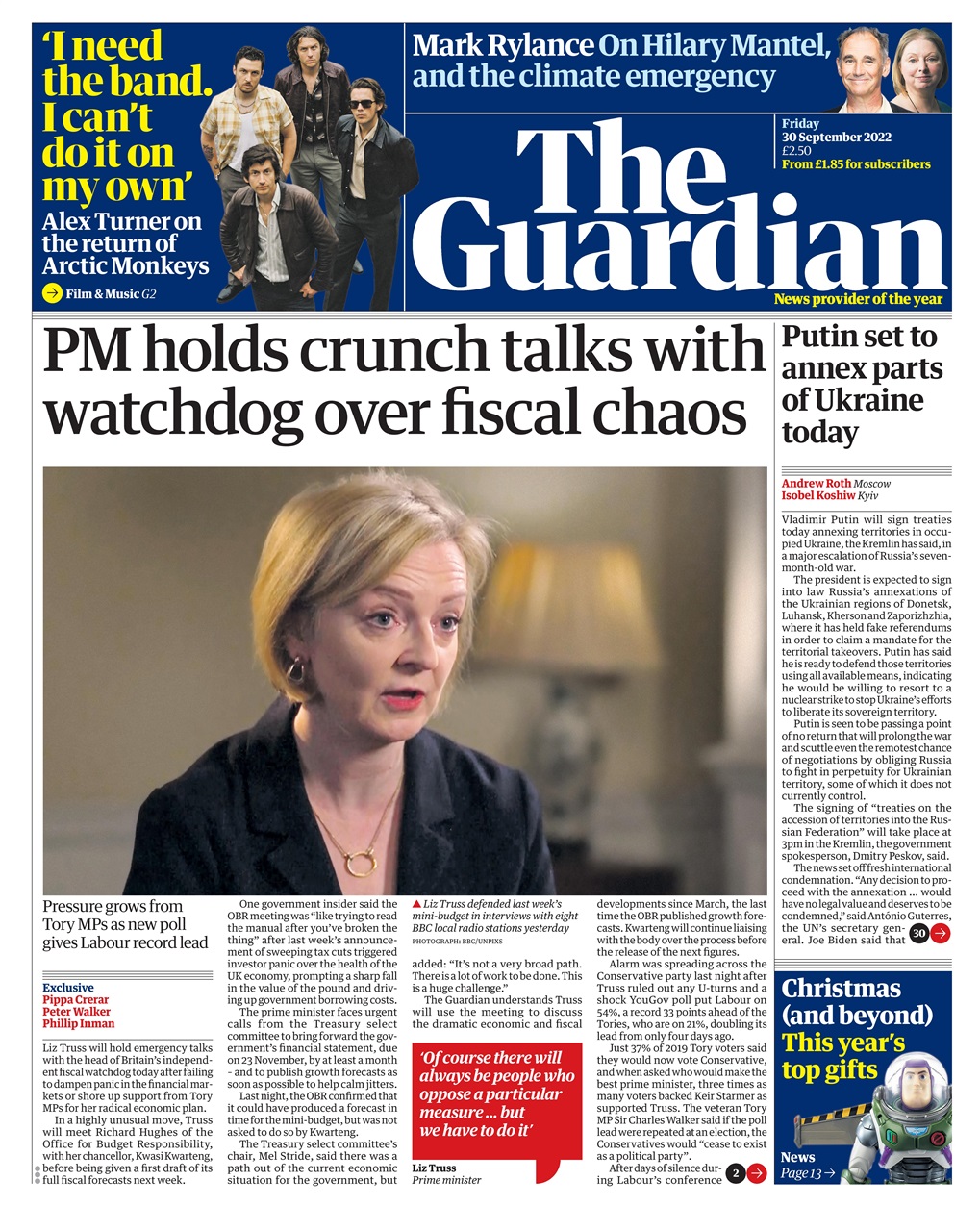 The Guardian Newspaper Preview Pages