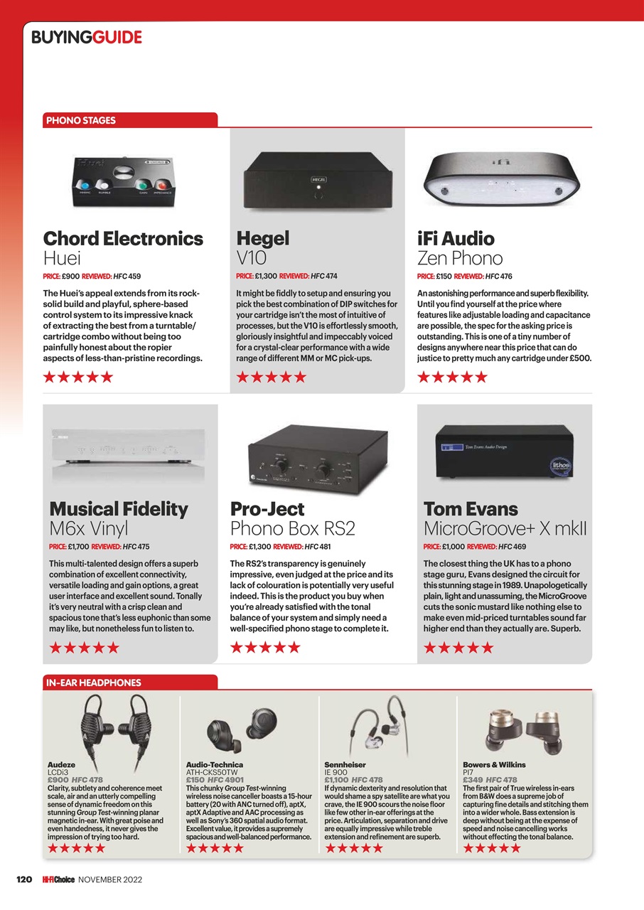 Hi-Fi Choice Preview Pages