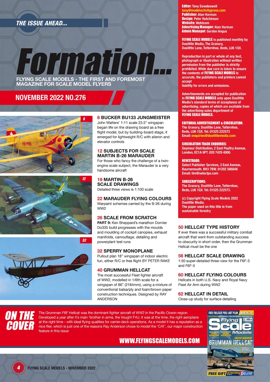 Radio Control Model Flyer Preview Pages