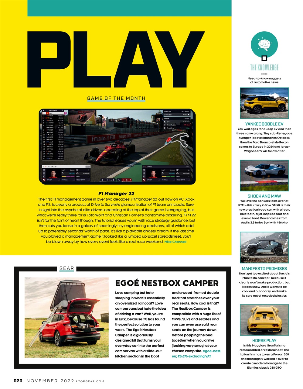 BBC Top Gear Magazine Preview Pages