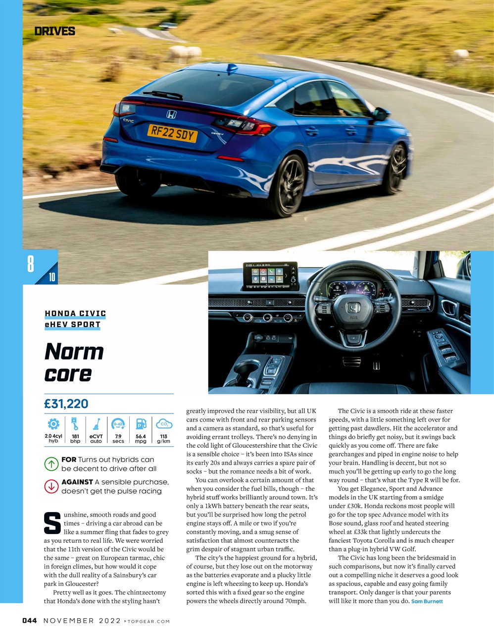 BBC Top Gear Magazine Preview Pages