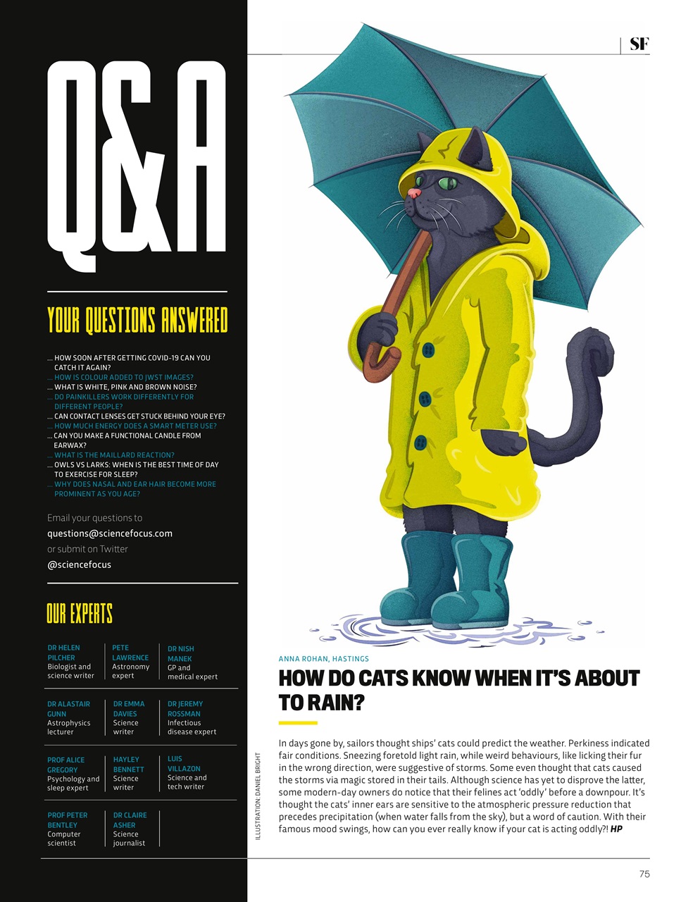 BBC Science Focus Magazine Preview Pages