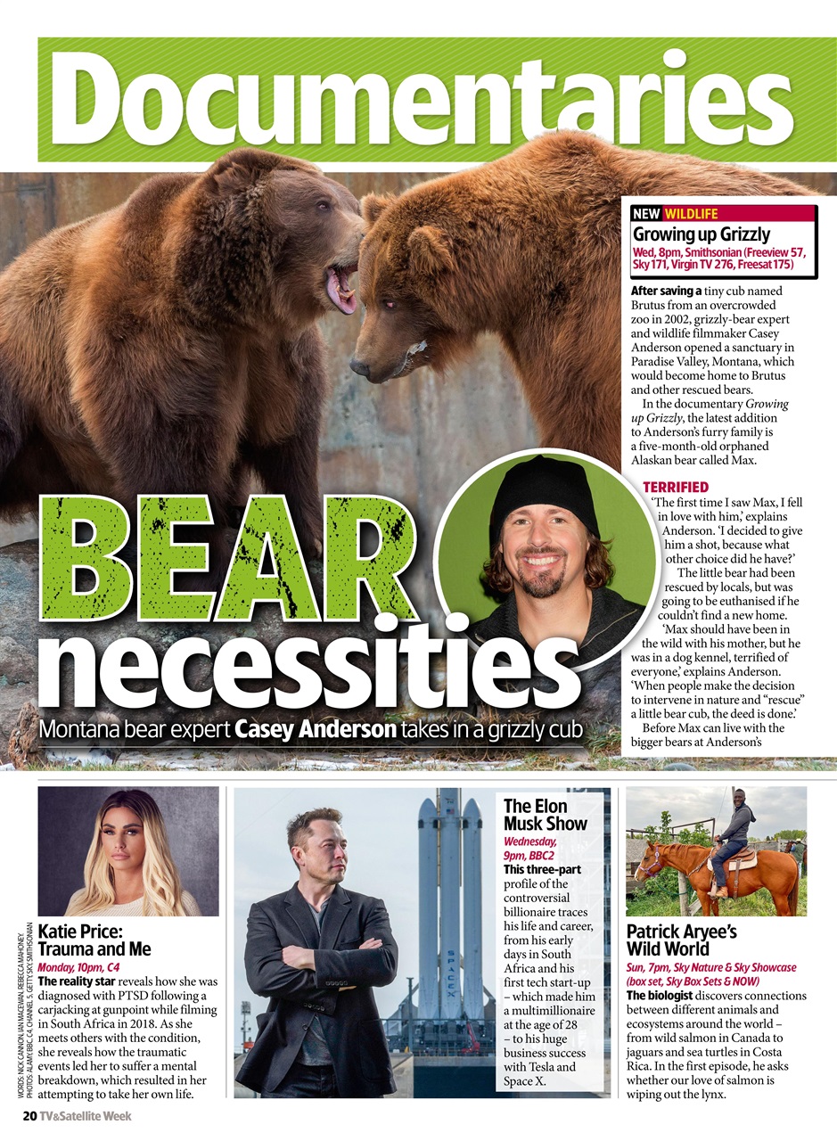 TV & Satellite Week Preview Pages