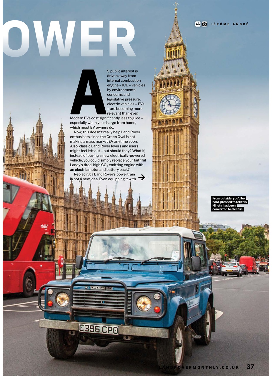 Land Rover Monthly Preview Pages