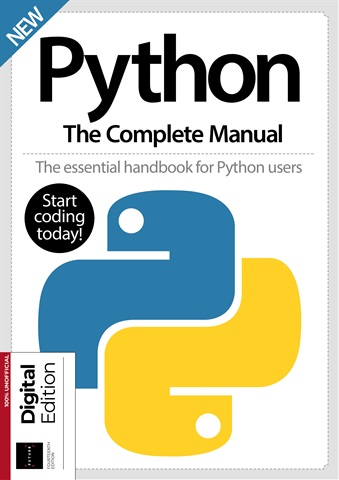 Complete Manual Bookazine issue  Python The Complete Manual Fourteenth Edition