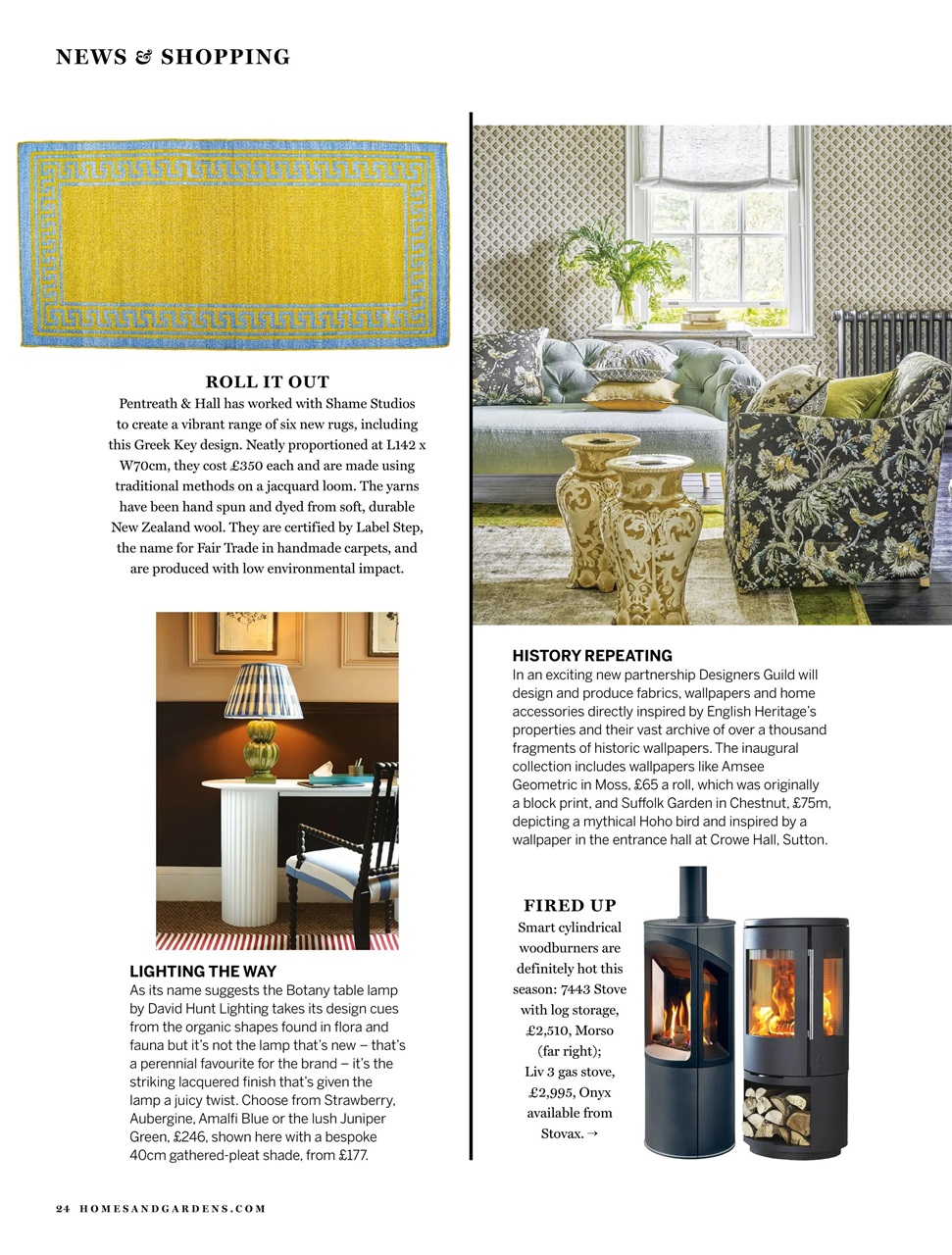 Homes & Gardens Preview Pages